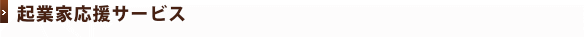 起業家応援サービス